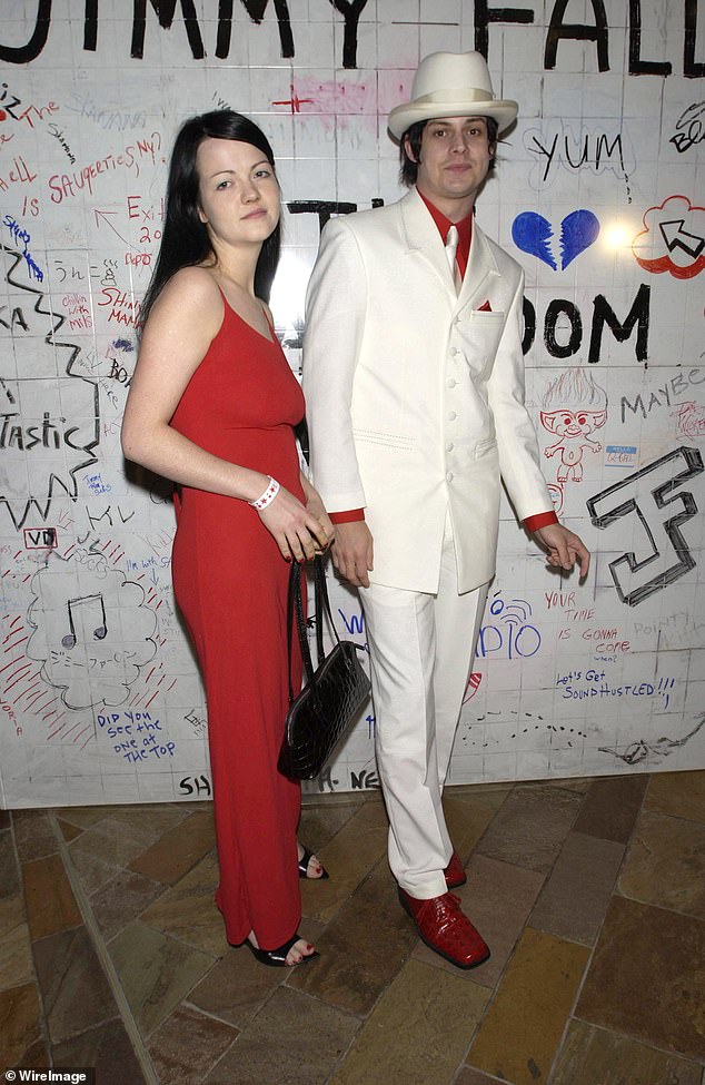 She and Jack were famous for wearing complementary red and white outfits at the height of their success
