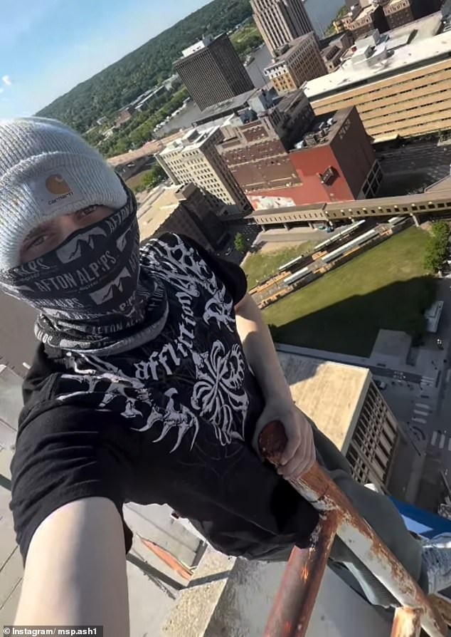According to Ash's Instagram and TikTok pages, he often explores abandoned, rundown buildings