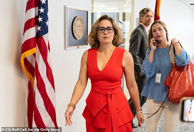 Ex-Senator Kyrsten Sinema prepares to testify against bodyguard boyfriend's ex-WIFE with thousands on the line in 'homewrecker' lawsuit