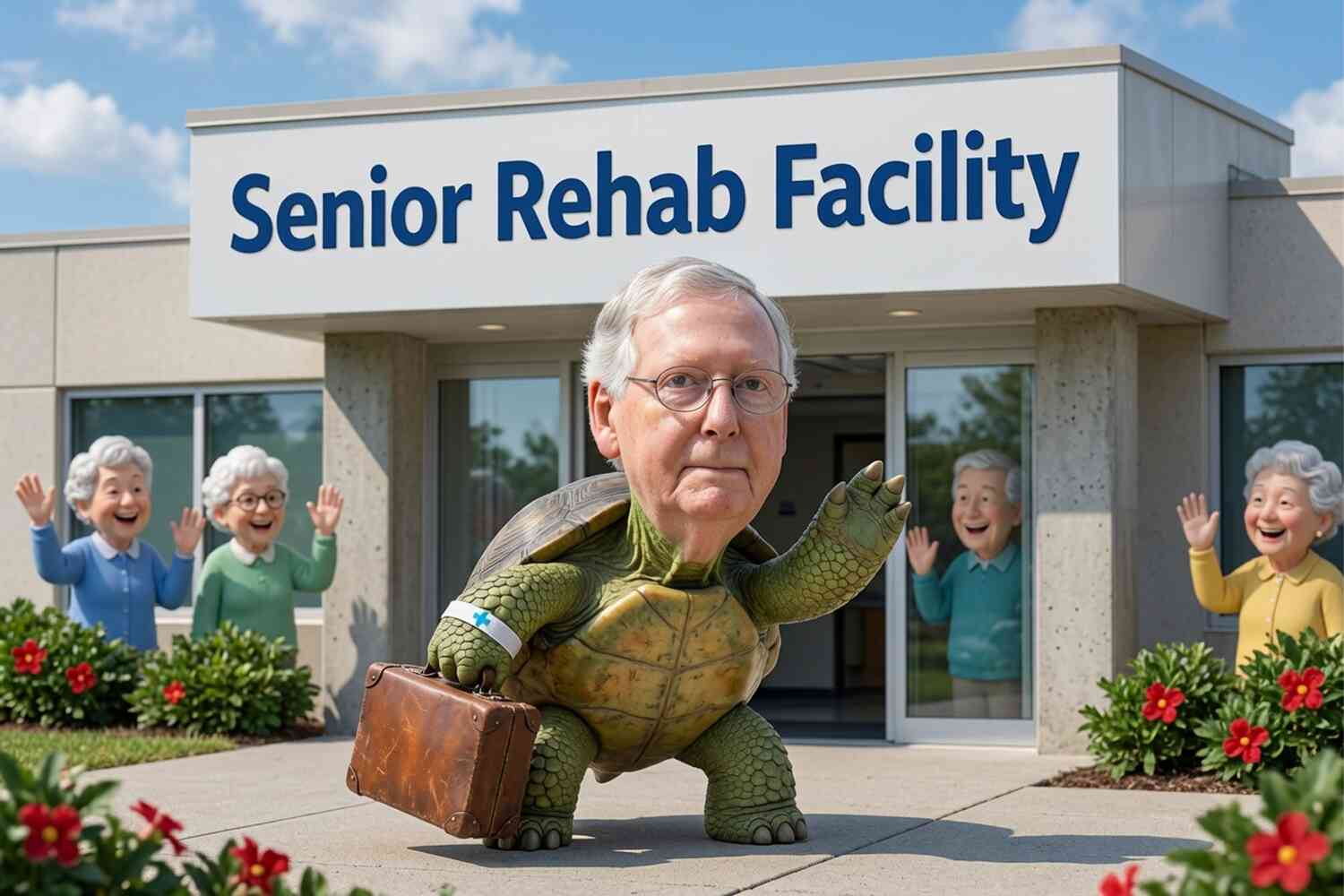 Thumbnail for Report: Sen. McConnell is back at home after nearly two months in hospital care