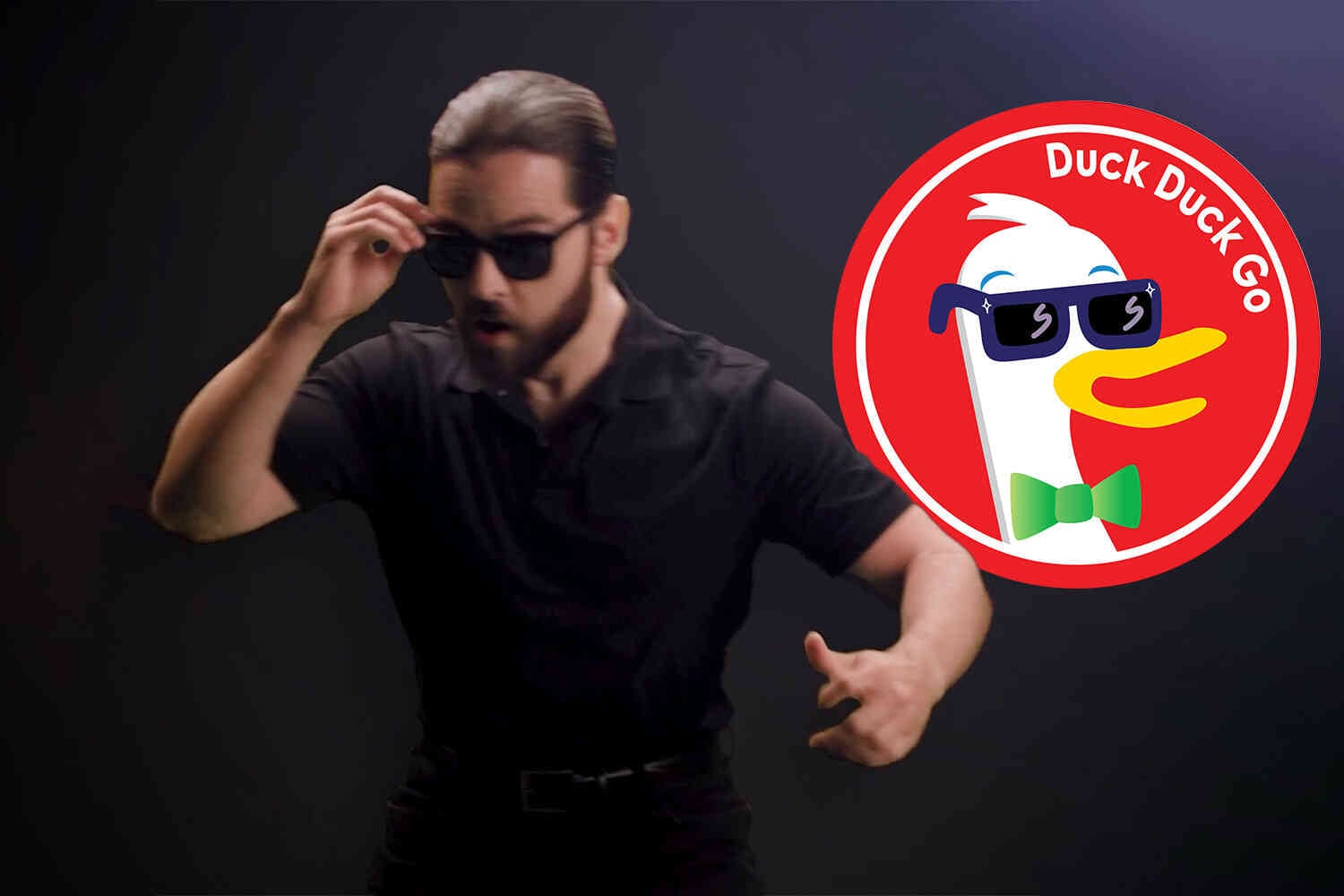 Thumbnail for DuckDuckGo dunks on Google and Meta with new anti-surveillance glasses (they're just regular sunglasses)