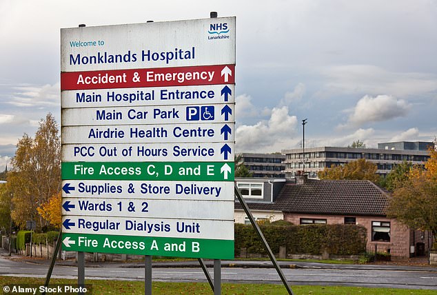 The existing Monklands hospital is said by NHS leaders to be failing on a daily basis