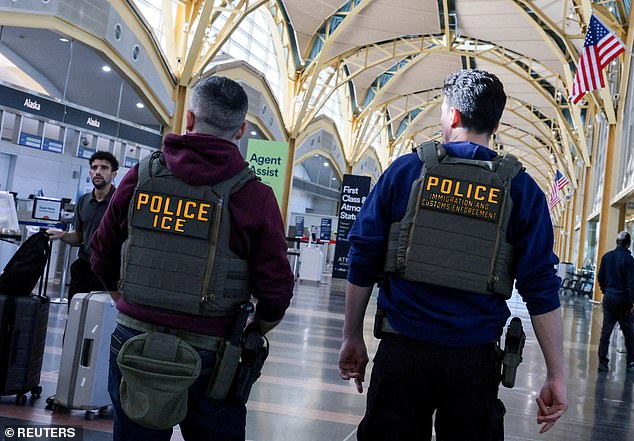 Reyes is among the latest immigrants swept up in airport arrests nationwide, as ICE hit a record monthly high last month