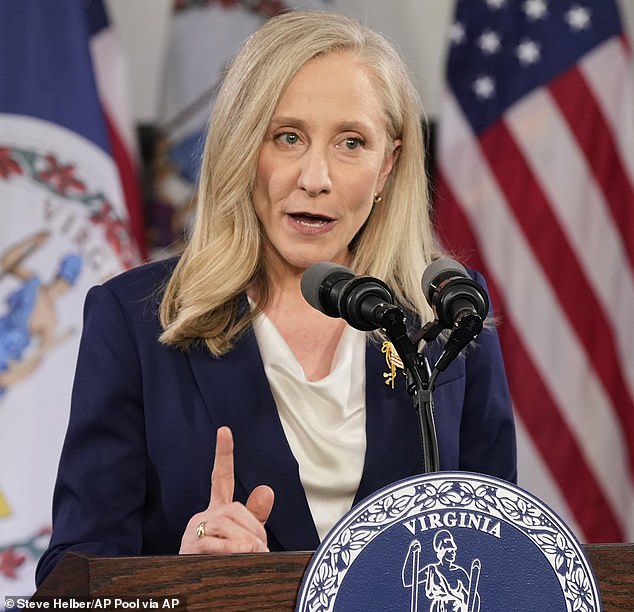 Governor Abigail Spanberger, who came into power in January has introduced a statewide energy consumption tax on data centers and told the Daily Mail she is taking a 'different tune' than her predecessor