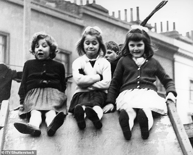 Footage has also emerged from a talk the professor gave in 2022 in which he claimed to have appeared in the TV series Seven Up (Pictured: The original Seven Up show which aired in 1964)