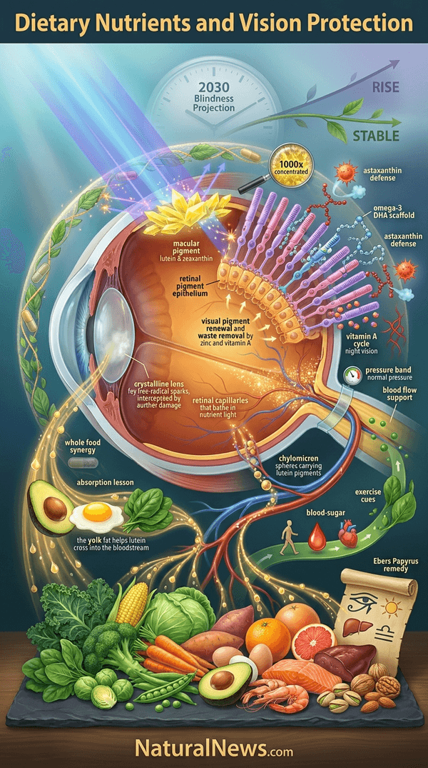 Researchers Name Dietary Nutrients Linked to Vision Protection