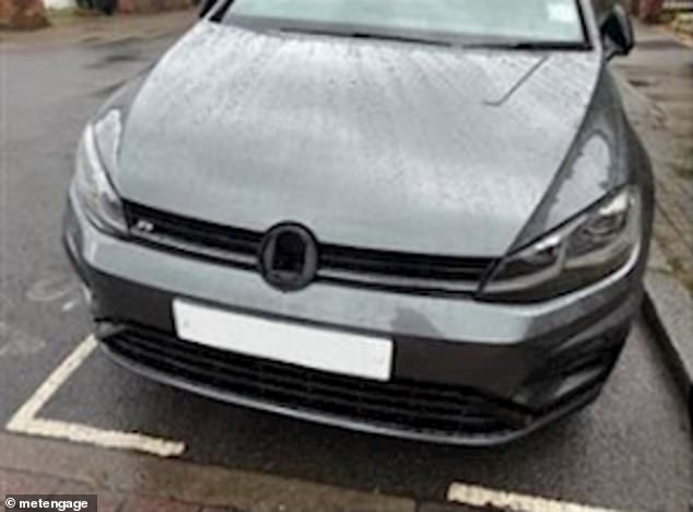 Thieves steal 70 Volkswagen badges in four-day south London spree 'after using drones to scope out their victims'