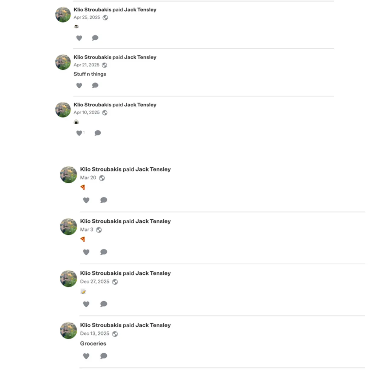 Dylan Kresak/Venmo/Screeshot