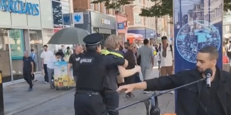 UK police tackle man carrying sealed baseball bat after leaving store