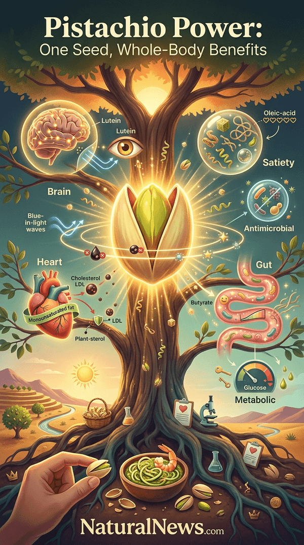Pistachios: Research on Digestive, Heart, Cognitive, and Metabolic Effects