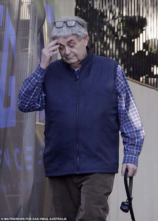 Dr Small spent the night in custody before appearing in court via video link from the cells on three charges of aggravated sexual assault of a victim under the authority of the offender