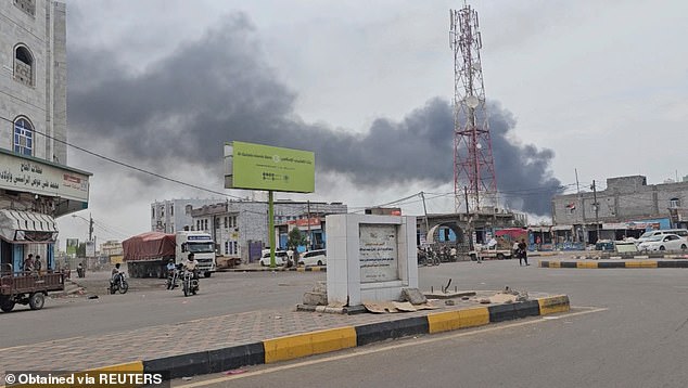 Iranian-backed Houthi rebels in Yemen attacked the government-held port city of Mocha late Sunday night. It was the second attack on the Red Sea coast city in less than 24 hours