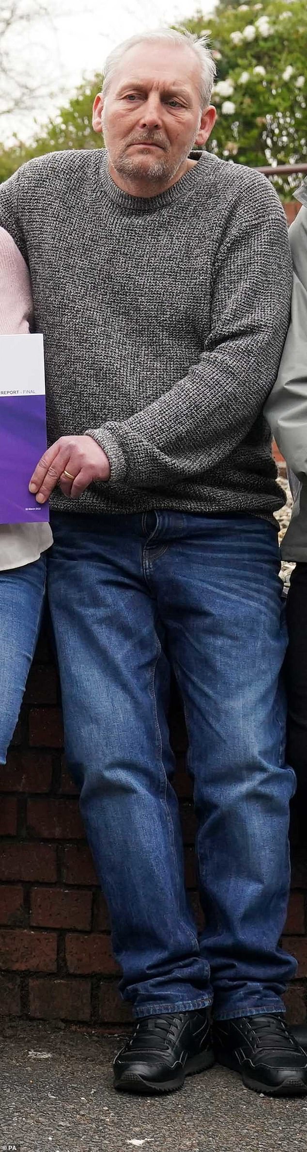 Boylett's newborn baby, Joshua died shortly after birth, and he was pictured with other bereaved parents on the day the Ockenden review into Shropshire's maternity scandal was published