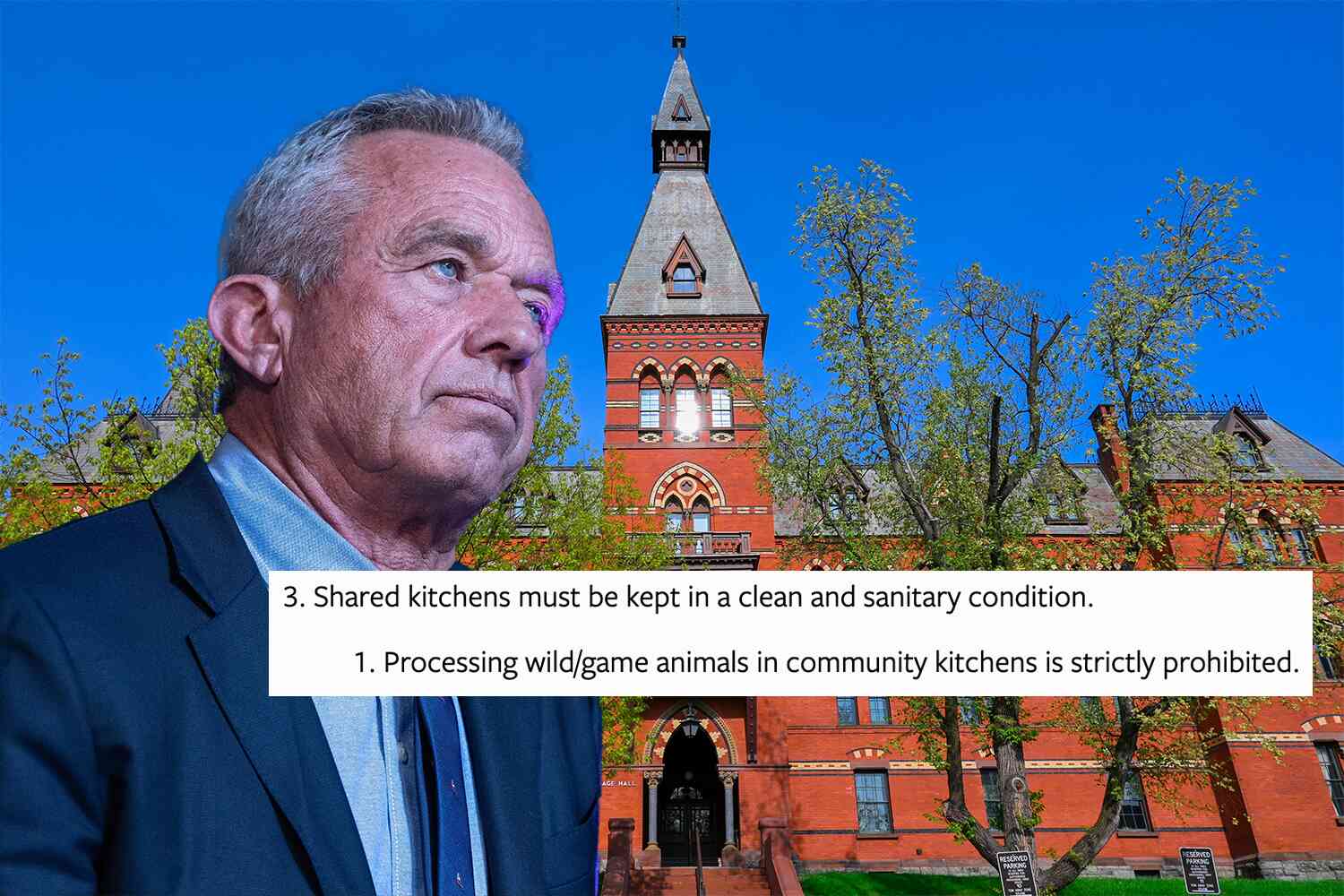 Cornell updates dorm policy after students butcher bear in communal kitchen