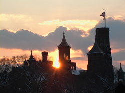 Smithsonian castle, photo by Geri (c) 2001