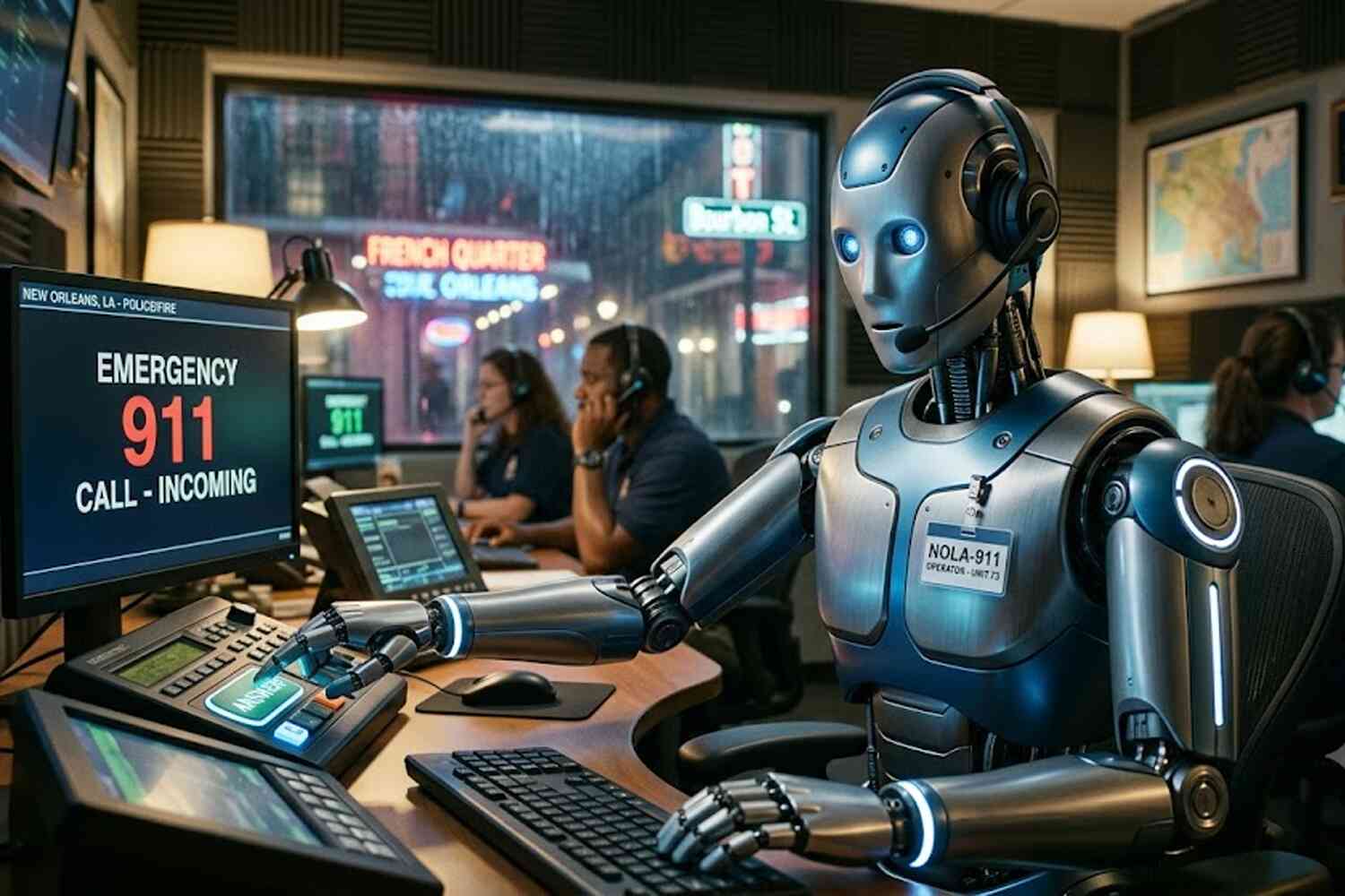 Thumbnail for Your next 911 call in New Orleans could be handled by an AI chatbot