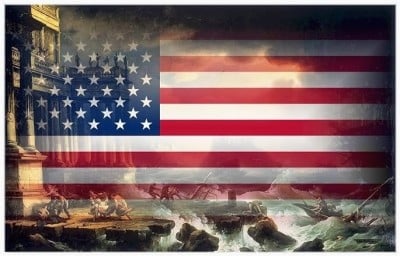The American Empire Was Built on Sand and is Facing a Tsunami