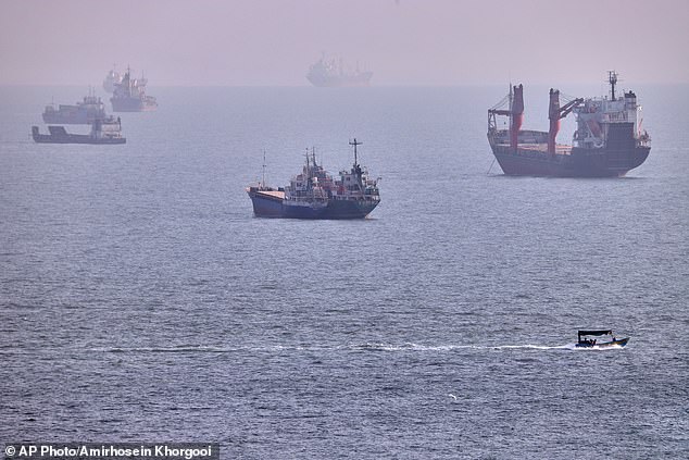 US Central Command has reported it has turned away 53 commercial vessels, while shipping data shows no tankers have loaded at Kharg Island