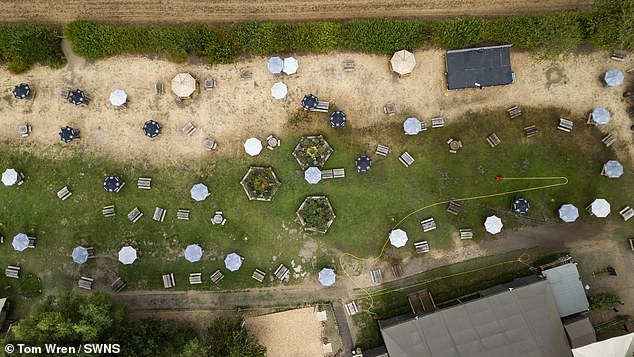 Mr Clarkson said he used a borehole to access groundwater from the rock under the Farmer's Dog pub in Oxfordshire, speculating Sir Rod Stewart may keep his grass healthy using a similar method