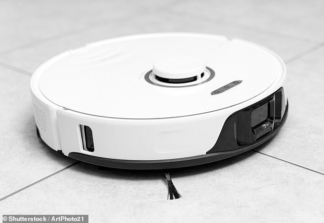 The fire in Mr perrem's home is believed have been caused by a battery explosion from his robotic vacuum (stock image)