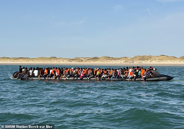 Home Office ministers and civil servants on frontline of small boat  Channel crossings under fire over plans to spend nearly £4.5million on electric car chargers instead of tackling the crisis - as 250 more migrants arrive