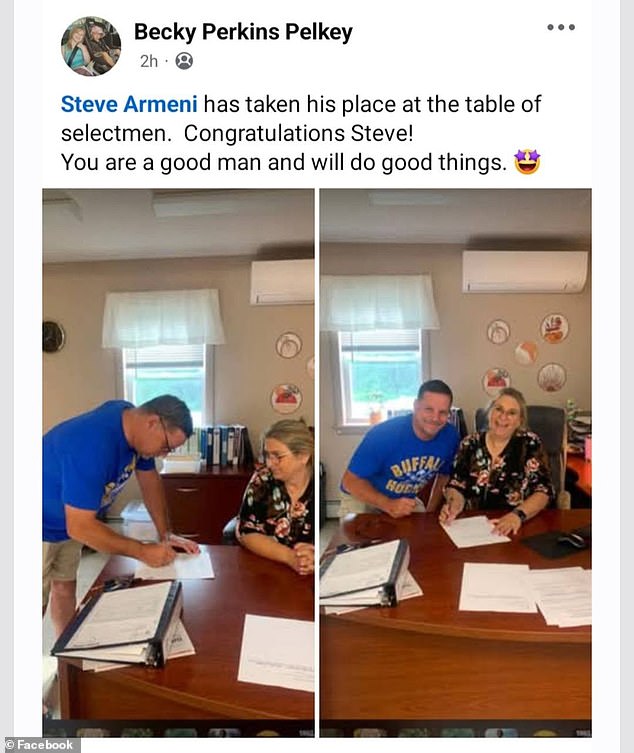 Steve Armenia secured a one-year Select Board seat by one vote after two misplaced absentee ballots were counted