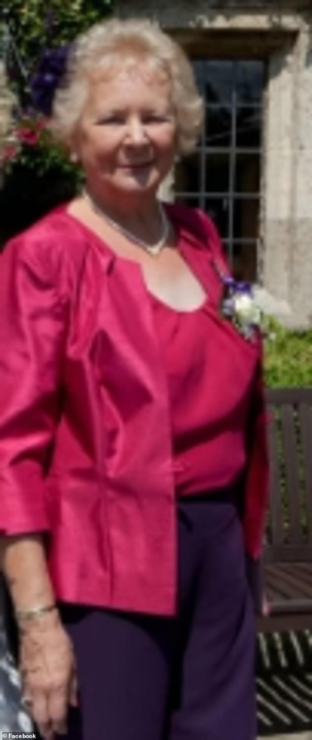 Pictured: Woman, 94, killed in house fire which daughter escaped as murder arrest made