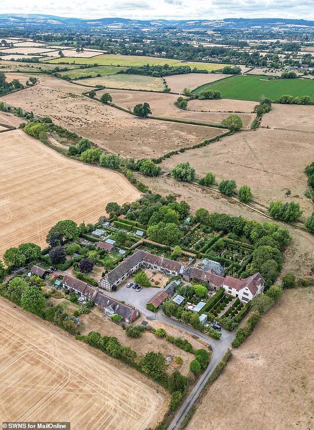 Broadcaster and writer Monty Don, 71, has owned his Longmeadow property, outside the market town of Leominster, with his wife Sarah since 1991