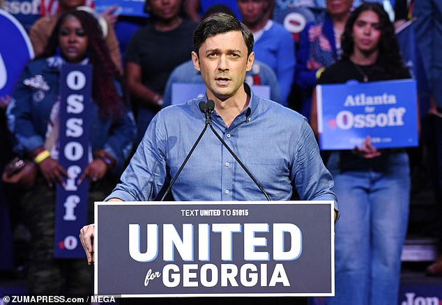 2028 Democratic hopeful Senator Jon Ossoff mocked Trump over his relationship with Harp