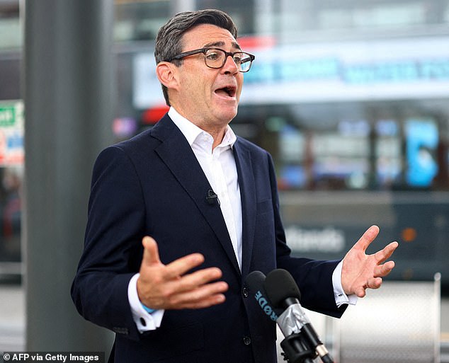 Andy Burnham insists he's NOT embarrassed after being duped by a hoaxer pretending to be Donald Trump's chief of staff