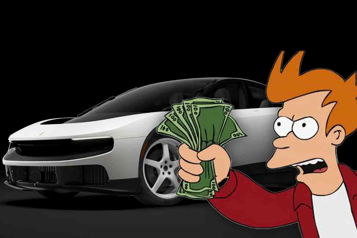 Thumbnail for The first unit of Ferrari's ugly electric car sold for $40 MILLION and I hope the tax write-off was worth it 💀