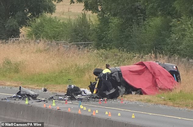 A forensic collision examination will take place while police investigate the circumstances of the head-on crash