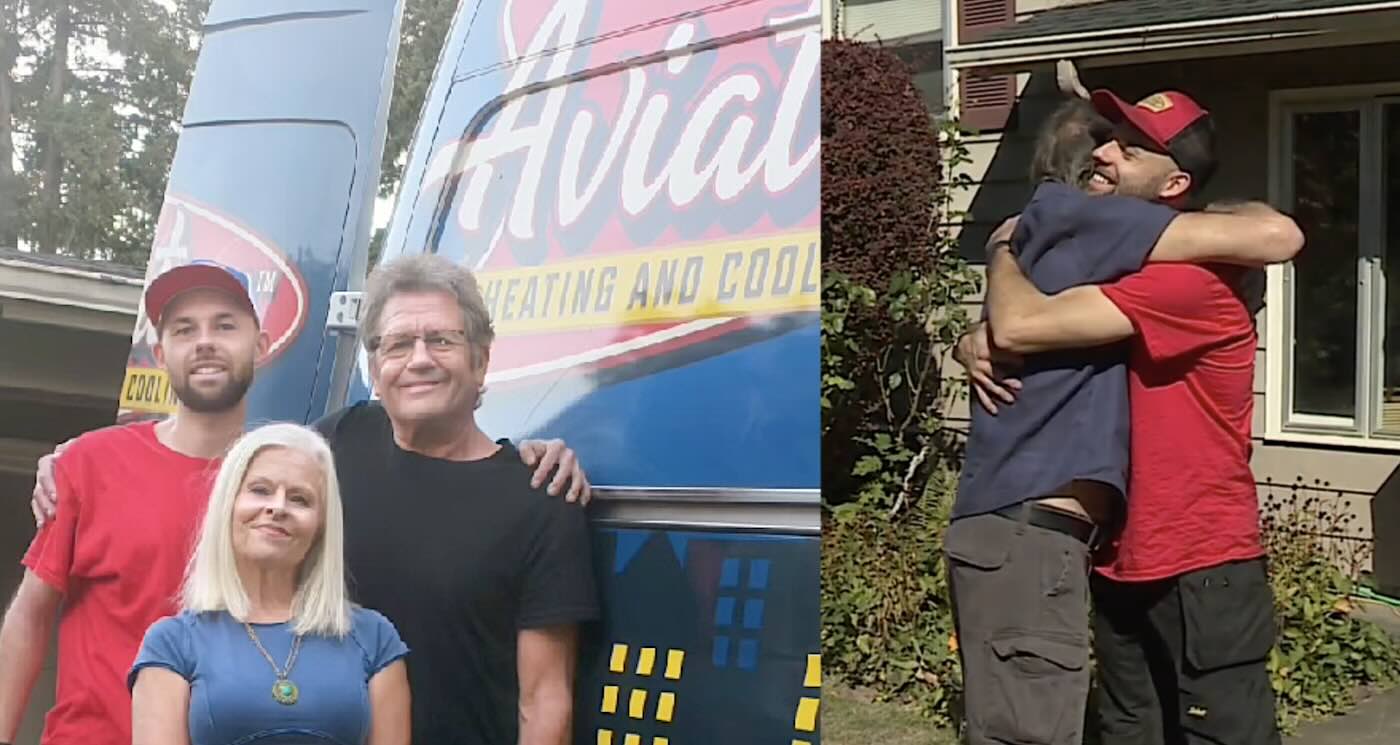 Retired Couple Surprised With New HVAC System Worth $16k in a ‘Feel the Love’ Program That’s Aided 3100 Folks