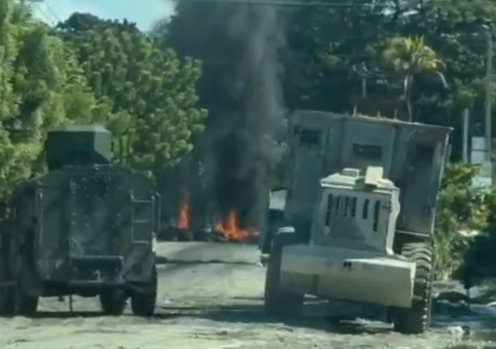 armor vehicles in Haiti 