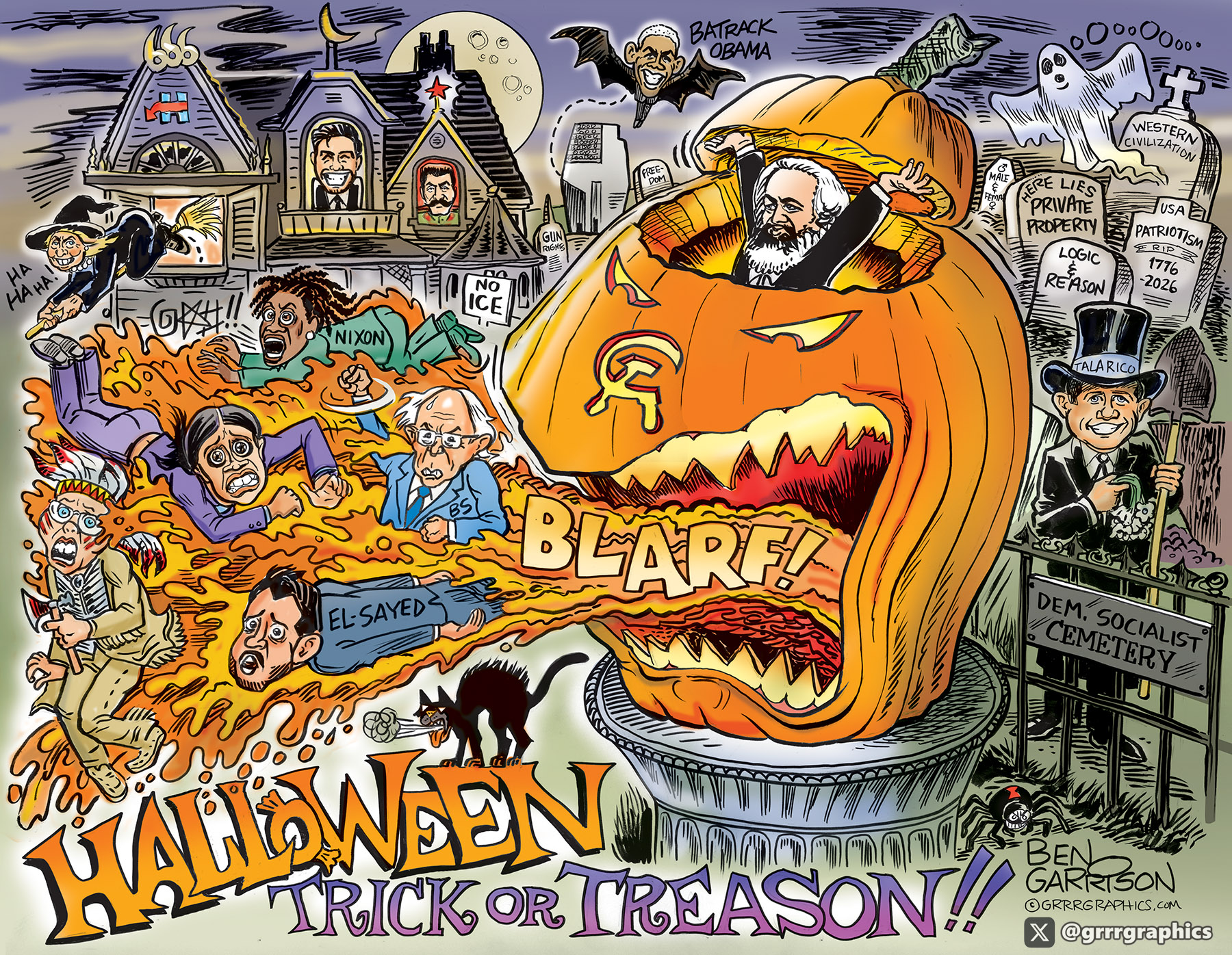 Socialist Halloween Horror