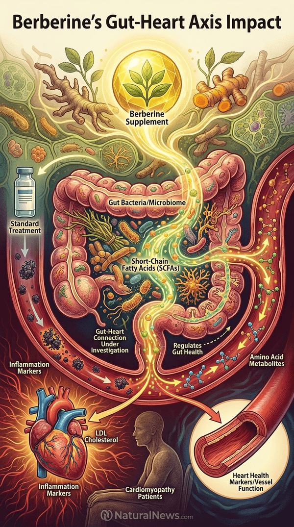Small Trial Reports Berberine Supplement Altered Gut Bacteria Tied to Heart Health Markers