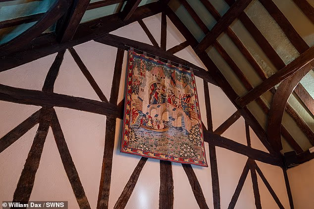 The pub was built on the order of the Carthusian monks of nearby Hinton Priory, to provide accommodation for the merchants attending the monastery¿s markets and fairs