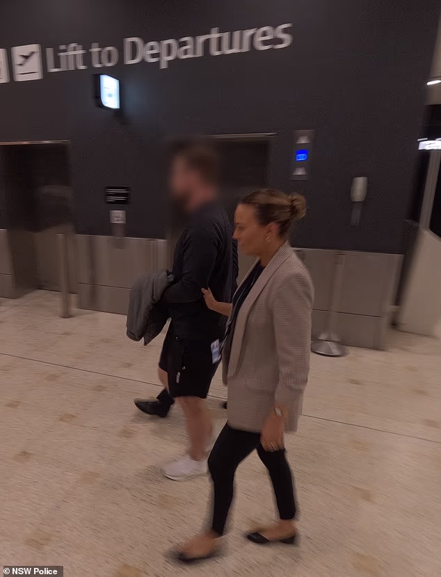 The man was arrested with help from Polish authorities and escorted by detectives