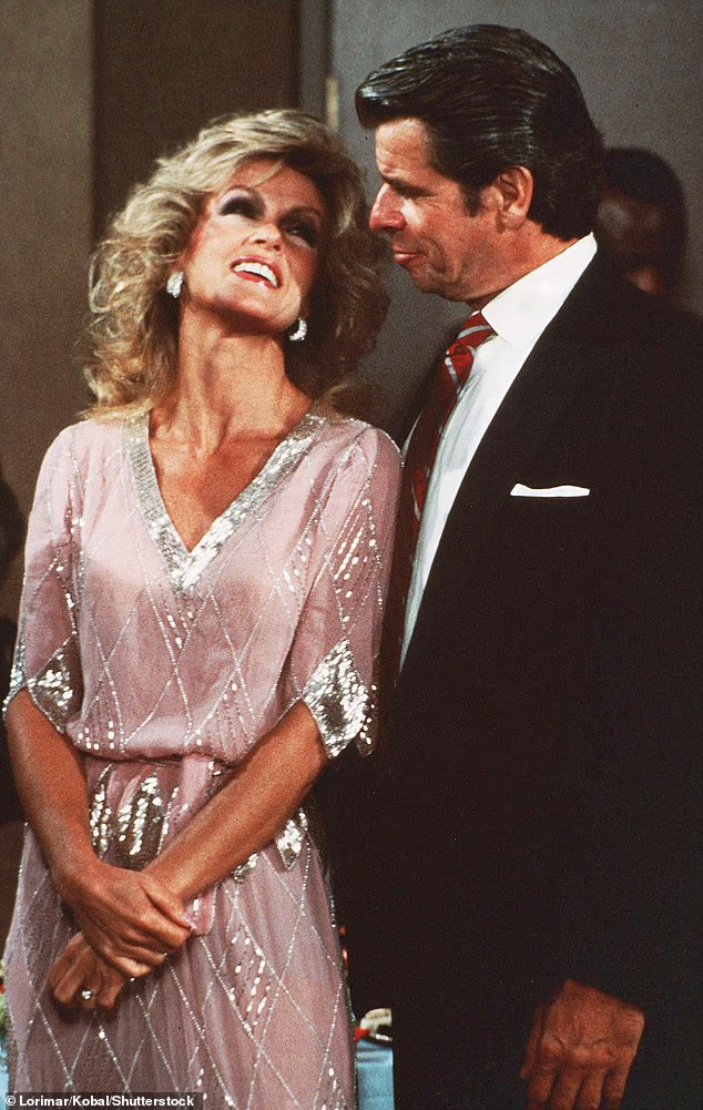 Actor William Devane with Donna Mills in a 1979 episode of Knots Landing