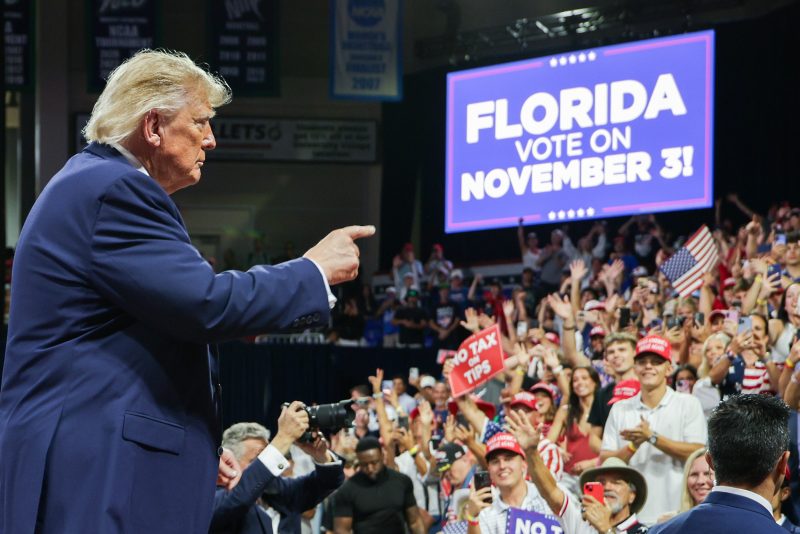 Trump announces $250M investment to hire 5K U.S. elder care facility nurses while campaigning for Fla. candidates