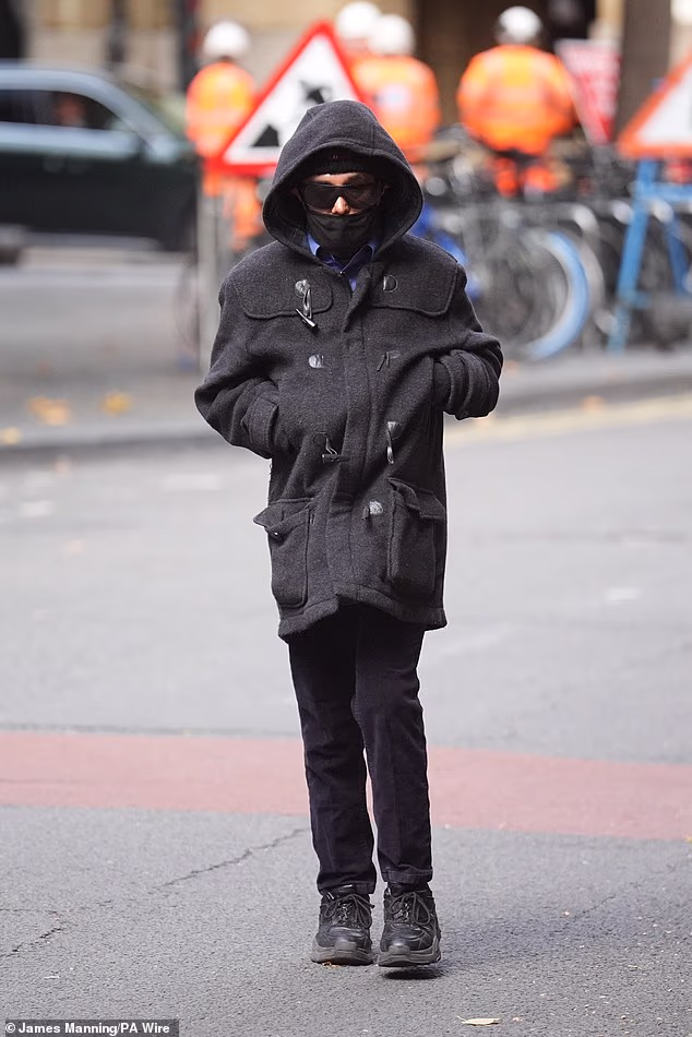 Chowdhury outside court on October 12 2026. Today at Southwark Crown Court he admitted it was 'impossible' for him to work his contracted hours