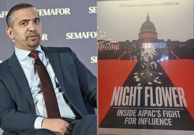 ‘It Blossoms in the Dark’: Mehdi Hasan Presides Over Anti-AIPAC Event Where Conspiracy Theorists Spun Tales of a Jewish Cabal Plotting World Domination