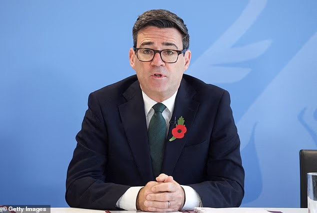 The US President said Britain was on the path to becoming 'a very rich country' by boosting its fossil fuel production under Mr Burnham