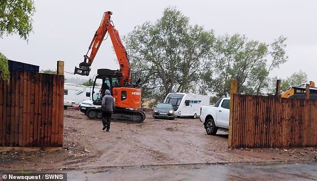 Travellers who bulldozed greenbelt land and moved in caravans in 'Bank Holiday land grab' are ordered to rip up their work