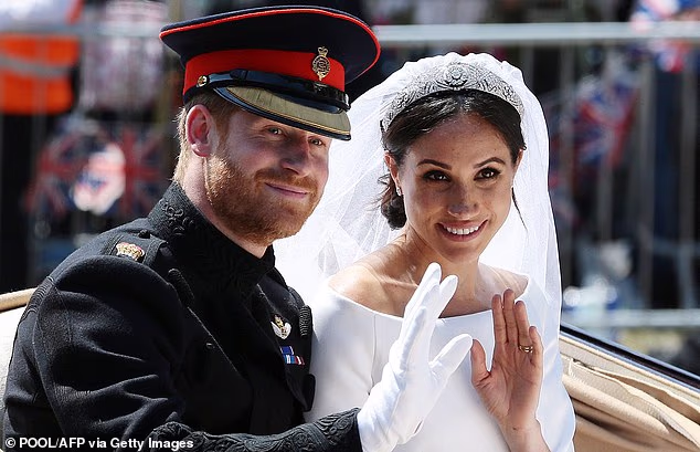 The letter is believed to have been sent to the Duchess during summer 2018, soon after she married Harry in May that year at St George's Chapel in Windsor Castle