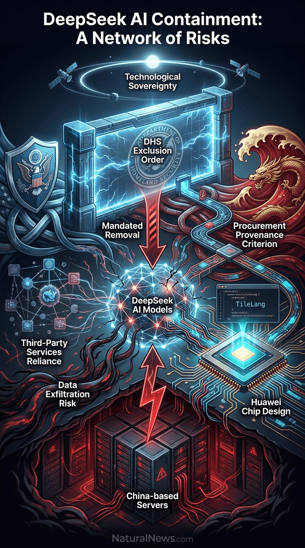 DeepSeek Co-Designs Huawei AI Chips as DHS Orders Its Removal From Federal Systems