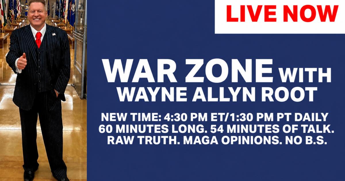 Watch Live: Two Former Senior FBI Officials Arrested For Lying to Congress About Hunter Biden Investigation and More! The WAR Zone Podcast With Wayne Allyn Root Presented by The Gateway Pundit