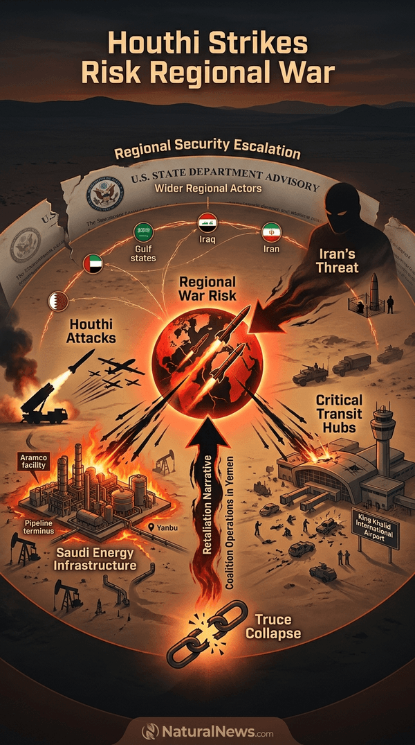 Houthi Strikes on Saudi Soil Risk Catastrophic Regional War