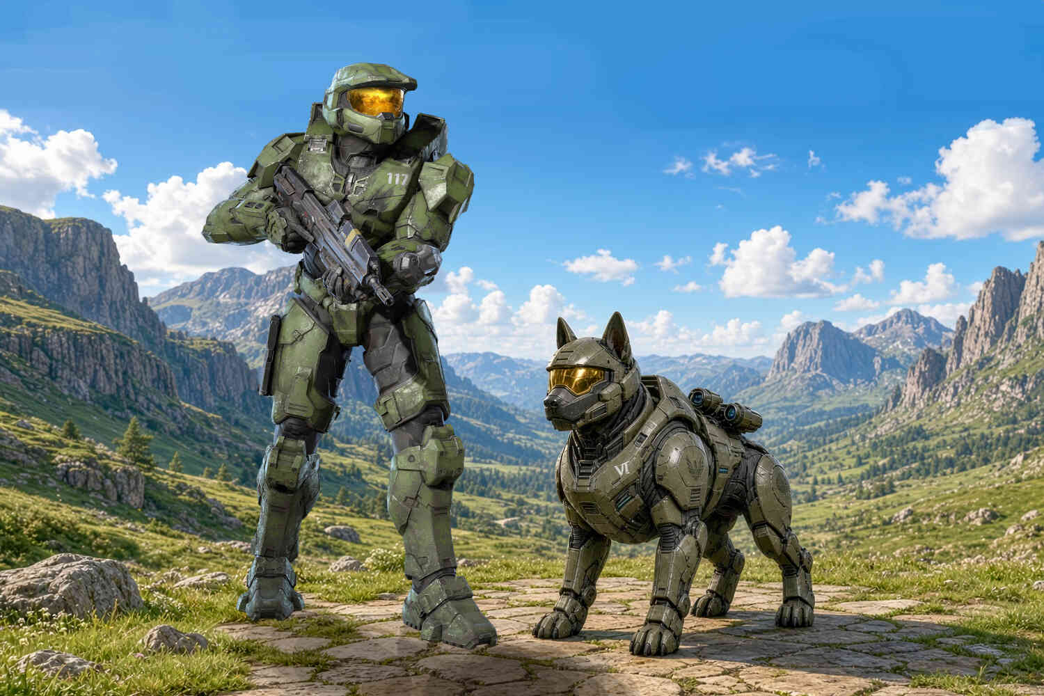 Thumbnail for Palmer Luckey launches "Warhound" project to create superdogs for the battlefield