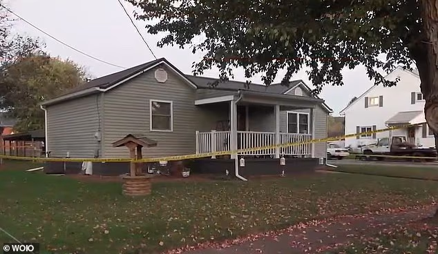 Three people were found dead at the modest Ohio home after deputies traced a 911 call there